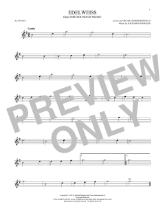 Edelweiss von Rodgers & Hammerstein (Download) 