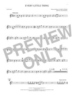 Every Little Thing von The Beatles (Download) 
