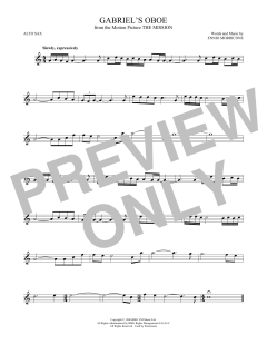 Gabriel's Oboe von Ennio Morricone (Download) 