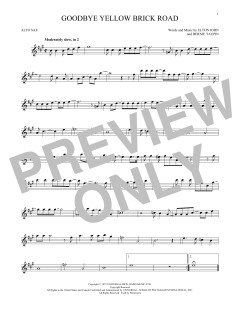 Goodbye Yellow Brick Road von Elton John (Download) 