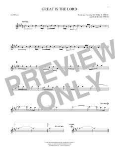 Great Is The Lord von Michael W. Smith (Download) 