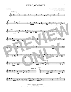 Hello, Goodbye von The Beatles (Download) 