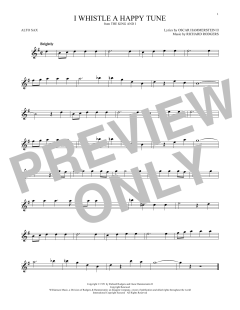 I Whistle A Happy Tune von Rodgers & Hammerstein (Download) 