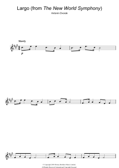 Largo von Antonín Dvořák (Download) 