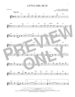 Little Girl Blue von Lorenz Hart (Download) 