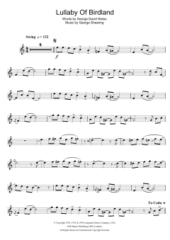 Lullaby Of Birdland von Ella Fitzgerald (Download) 