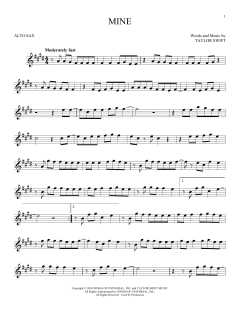 Mine von Taylor Swift (Download) 