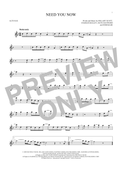 Need You Now von Josh Kear (Download) 