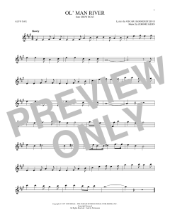 Ol' Man River von Jerome Kern (Download) 