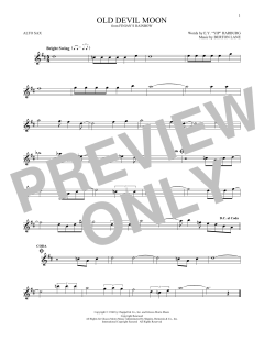 Old Devil Moon von Burton Lane (Download) 