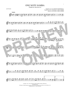 One Note Samba von Pat Thomas (Download) 