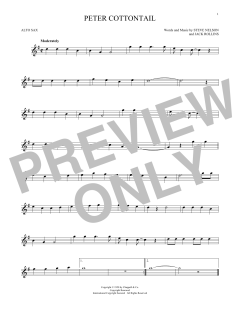 Peter Cottontail von Jack Rollins (Download) 