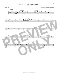 Piano Concerto No. 21 In C Major (Download) 
