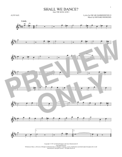 Shall We Dance? von Rodgers & Hammerstein (Download) 