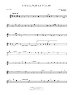 She's Always A Woman von Billy Joel (Download) 