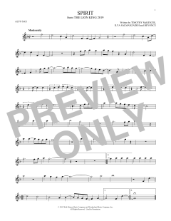 Spirit von Beyoncé (Download) 