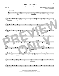 Sweet Dreams von Eurythmics (Download) 
