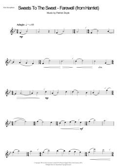 Sweets To The Sweet - Farewell von Patrick Doyle (Download) 