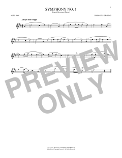 Symphony No. 1 In C Minor, Fourth Movement Excerpt (Download) 