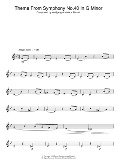 Symphony No. 40 von Wolfgang Amadeus Mozart (Download) 
