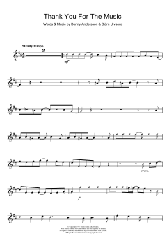 Thank You For The Music von ABBA (Download) 