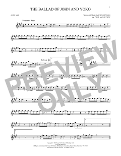 The Ballad Of John And Yoko von The Beatles (Download) 