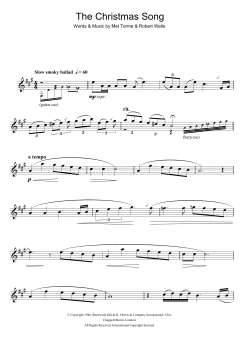 The Christmas Song von Robert Wells (Download) 
