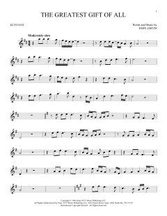 The Greatest Gift Of All von John Jarvis (Download) 