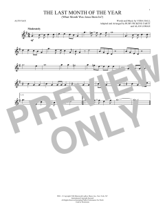 The Last Month Of The Year von Alan Lomax (Download) 