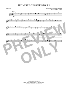 The Merry Christmas Polka von Sonny Burke (Download) 