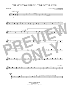 The Most Wonderful Time Of The Year von Andy Williams (Download) 