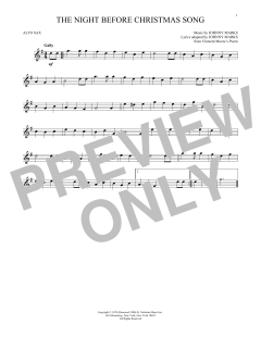 The Night Before Christmas Song von Johnny Marks (Download) 
