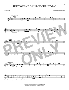 The Twelve Days Of Christmas (Download) 