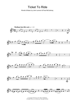 Ticket To Ride von The Beatles (Download) 