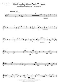 Working My Way Back To You von The Four Seasons (Download) 