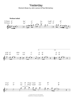 Yesterday von The Beatles (Download) 
