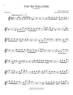 You're Welcome von Lin-Manuel Miranda (Download) 