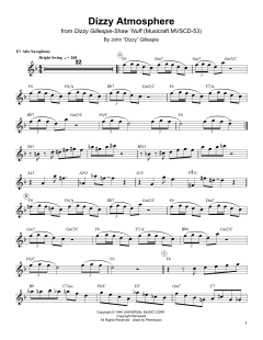 Dizzy Atmosphere von Charlie Parker (Download) 