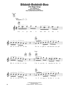 Bibbidi-Bobbidi-Boo von Verna Felton (Download) 