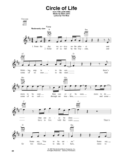 Circle Of Life von Elton John (Download) 