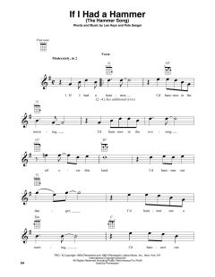 If I Had A Hammer von Peter, Paul & Mary (Download) 