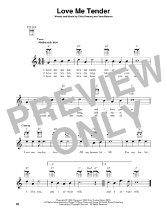 Love Me Tender von Elvis Presley (Download) 