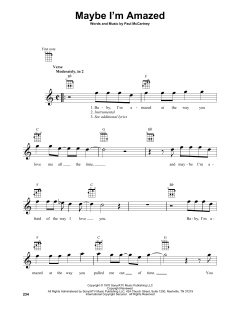 Maybe I'm Amazed von Paul McCartney (Download) 