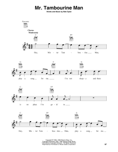 Mr. Tambourine Man von Bob Dylan (Download) 