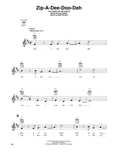 Zip-A-Dee-Doo-Dah von Ray Gilbert (Download) 