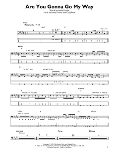 Are You Gonna Go My Way von Lenny Kravitz (Download) 