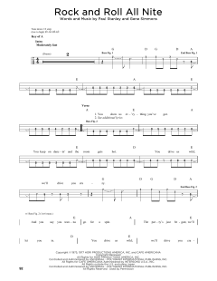 Rock And Roll All Nite von Kiss (Download) 