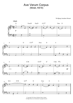 Ave Verum Corpus, K618 (Download) 
