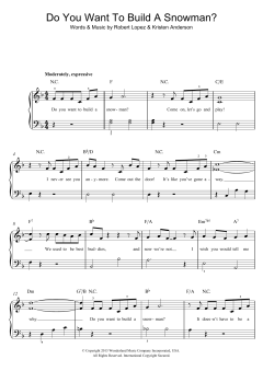 Do You Want To Build A Snowman? (Download) 