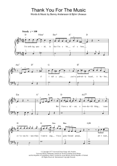 Thank You For The Music (Download) 